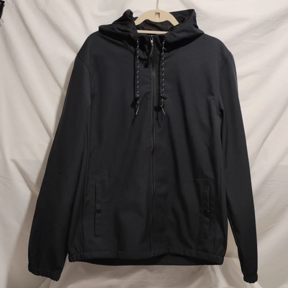 (X-61) SALE! Nomad Navy Tech Fleece Lined Jacket Sz.L Gently Worn